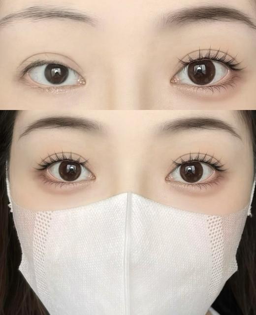 olens 美瞳半年抛 lily choco 莉莉奶巧 直径14.0mm着色13.1mm 0-800无525/575 商品图9