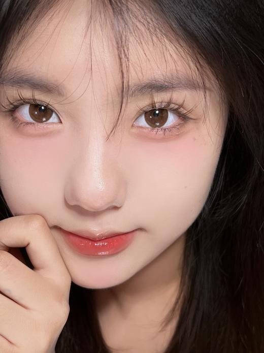 olens 美瞳半年抛 lily choco 莉莉奶巧 直径14.0mm着色13.1mm 0-800无525/575 商品图5