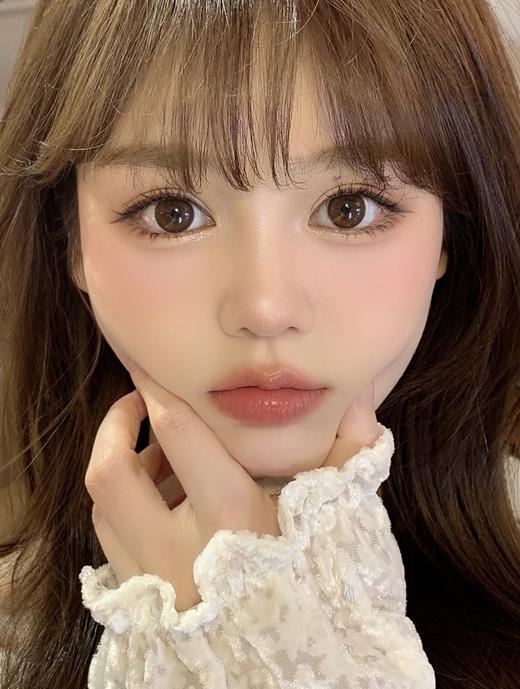 olens 美瞳半年抛 lily choco 莉莉奶巧 直径14.0mm着色13.1mm 0-800无525/575 商品图8