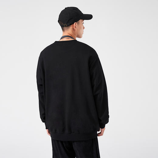 西遇休闲运动长袖卫衣男2023年秋季新款ins风潮流个性字母上衣11722382 商品图3