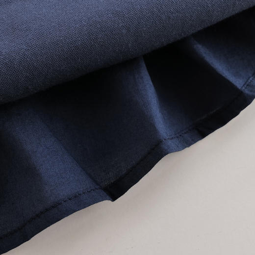 【马克珍妮 芦芙】秋装新款 女童法式花边纯棉背带裙221606 商品图4