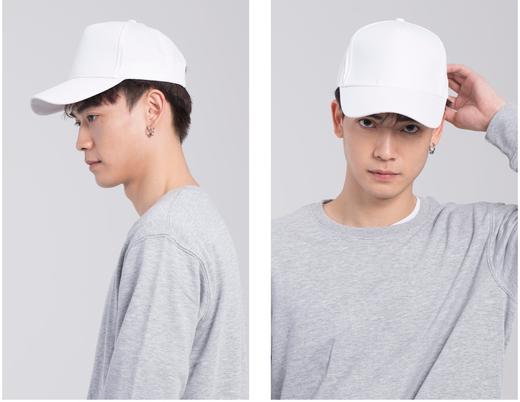 周边diy印字印图印logo纯棉简约棒球帽 商品图2