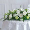 浮华-清爽白绿色系桌花 商品缩略图5