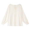 oldcolour简约透气薄款衬衫2022秋新款慵懒露肩设计感小众上衣女 商品缩略图4