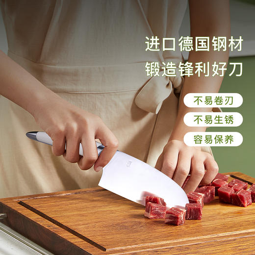 拓 海鸥迷你菜刀家用辅食菜刀不锈钢切片切肉刀女士专用刀水果刀 商品图1