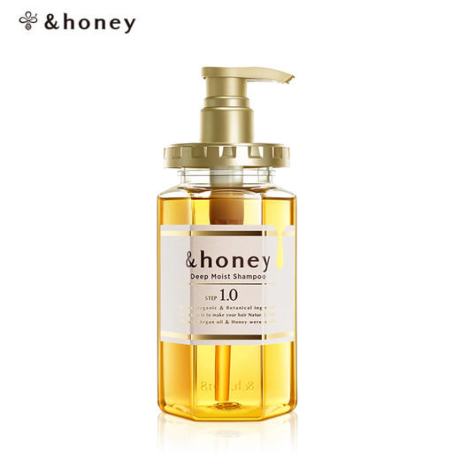 安蒂花子水感丰盈滋养洗发水 440ml 蜂蜜版 改善毛躁染烫分叉控油蓬松柔顺 商品图6