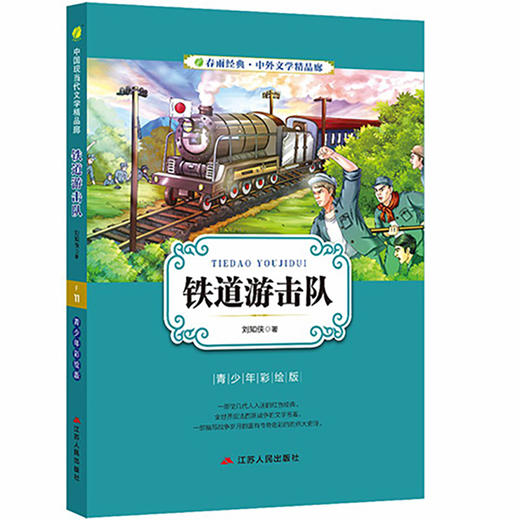 (仓发) 铁道游击队(青少年彩绘版 中国现当代文学精品廊) 中小学课外名著阅读/江苏人民出版社/9787214138927 商品图0