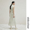 oldcolour白色简约连衣裙2022秋季新款法式气质高级感无袖长裙女 商品缩略图2