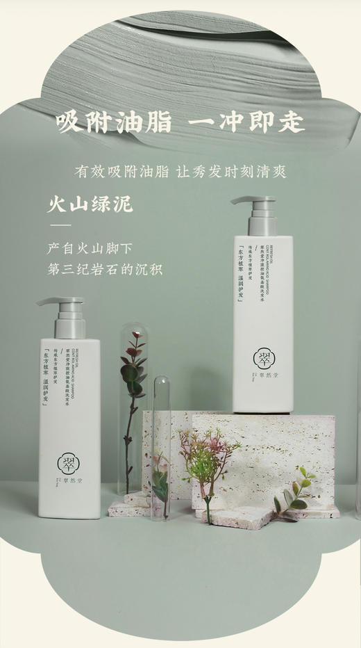 翠然堂氨基酸控油洗发水大容量400ml，买一送一，到手两瓶 商品图2