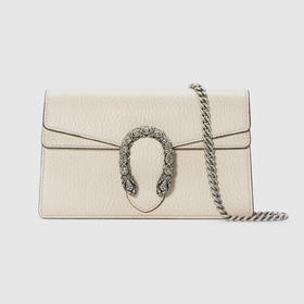 【一】GUCCI 古驰 女士 Dionysus系列 纹理皮革虎头刺扣超迷你单肩包 米色 476432 CAOGM 9174