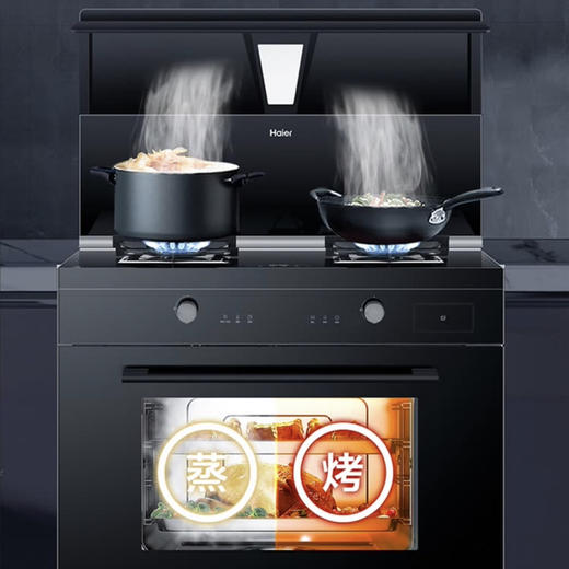 海尔（Haier）集成灶 JJZT-90EJ-DQ1CH（12T）蒸烤一体 商品图1