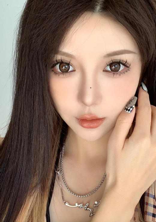 【大直径】4YOUTHCON-巧乐兹棕14.5mm【年抛 0-800度 无525/575 】 商品图3