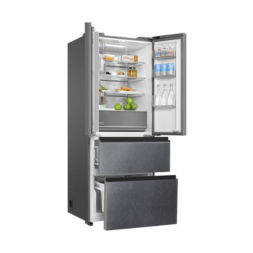 【零嵌入新品】海尔410升多门冰箱变频风冷无霜 零距离嵌入智能物联 三档变温空间 商品图4