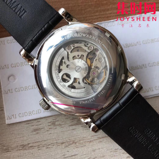 原单阿玛尼AR1981镂空机械男士腕表 商品图5