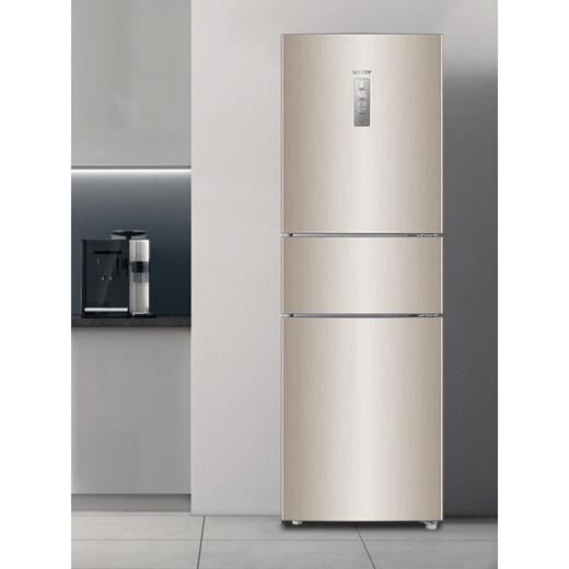 统帅（Leader）海尔出品218L三门冰箱 风冷无霜 家用电冰箱 一级变频节能BCD-218WLDPPU1 商品图4