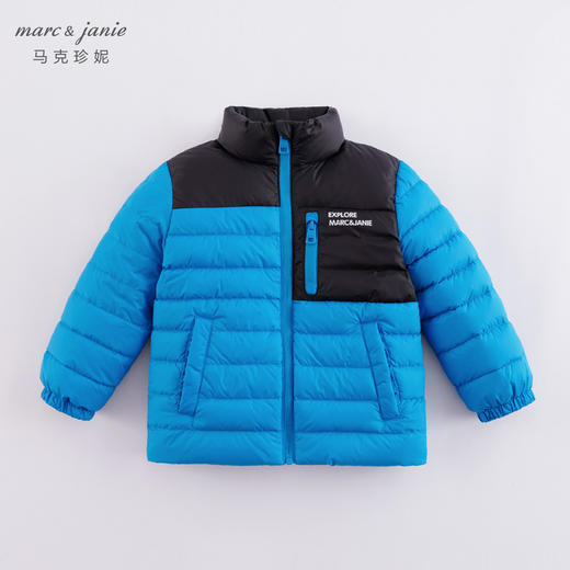 【三防】马克珍妮冬装新款 男童石墨烯蓄热保暖羽绒服221023 商品图2