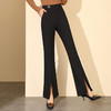 2022长裤阔腿裤女高腰垂感显瘦女裤子时尚女装 秋季休闲裤 女 PXSJ8021 商品缩略图2