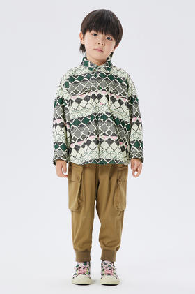 江南布衣童  22年秋款  印花长袖衬衫  1M8211630