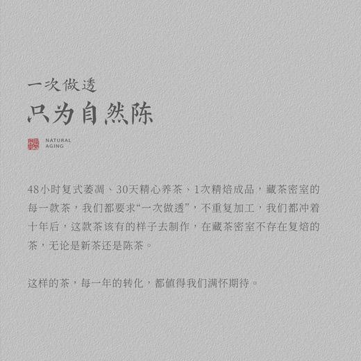 炭焙白牡丹 太姥山北岩核心老基地 明前雨前 登堂入室系列  藏茶密室推荐收藏 商品图4