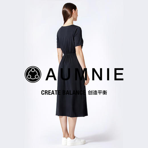 【新品】V领T恤连衣裙/V NECK TEE DRESS 商品图3