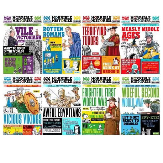【2021年新版】可怕的历史全8册装 插图历史故事书 商品图1