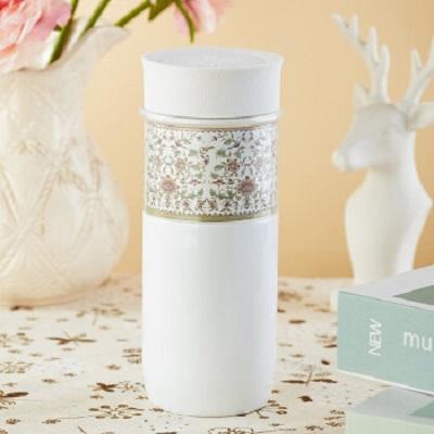 仙藤玉瓷保温杯大号国风文创礼品定制茶水杯 商品图1