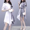 裁缝学苑 AW33韩版不规则拼接裙1:1实物服装纸样剪裁图纸牛皮纸样 商品缩略图1