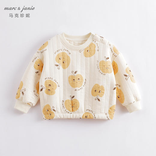 马克珍妮秋装新款 男女童趣味印花空气层卫衣221207 商品图1