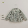 【马克珍妮 芦芙】秋装新款 女童浪漫法式印花纯棉衬衫221263 商品缩略图0