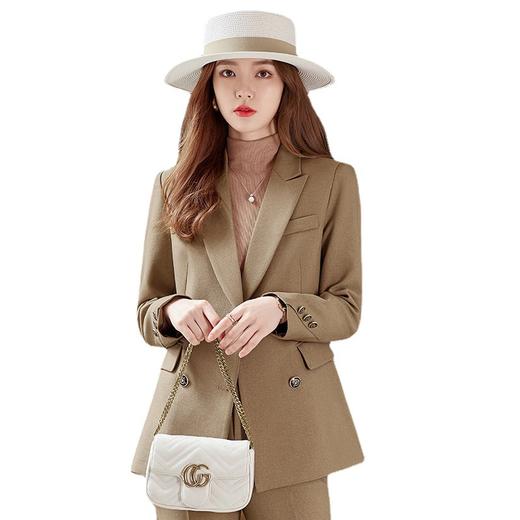 四扣套装职业套装时尚气质女神范职业套裤 XZ8228 商品图4