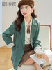 【熙世界】高端绿色西装外套女设计感职场会议炸街小西服春秋新款 商品缩略图0