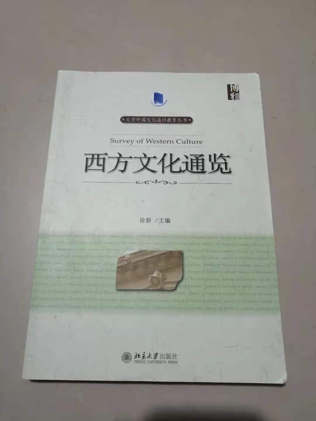 西方文化通览 徐新 北京大学出版社 9787301254707