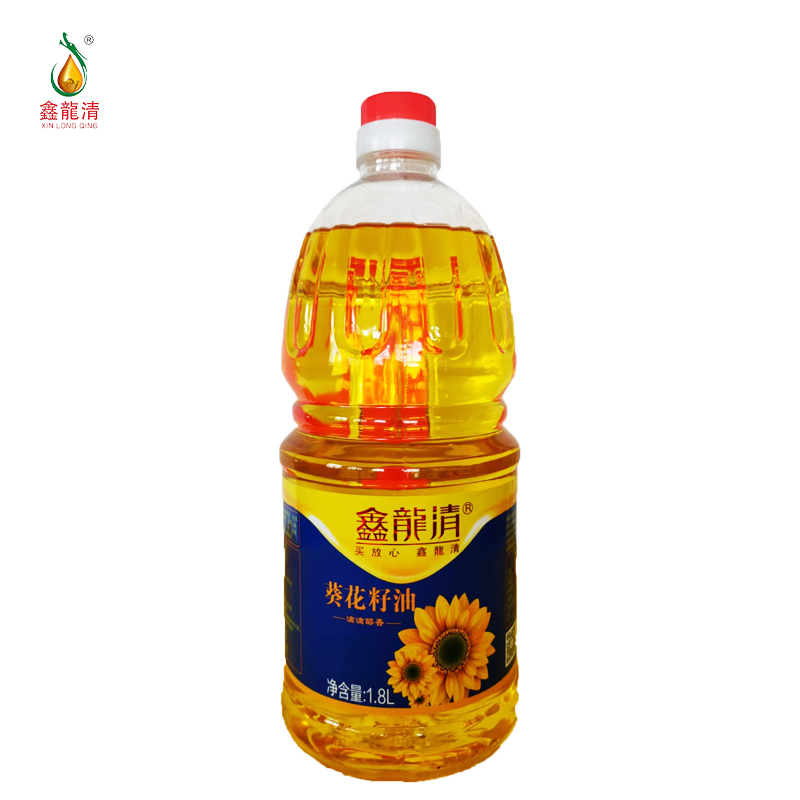 鑫龍清一级葵花籽油1.8L【产地直发】