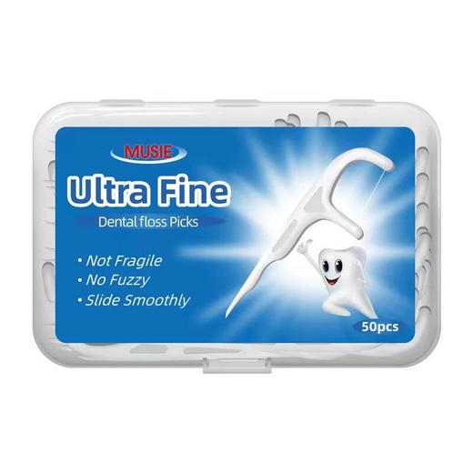 迈索丝 细滑牙线棒 50pcs/盒 商品图0