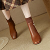 优雅百搭，新款粗跟飞织靴LD-6127 商品缩略图1