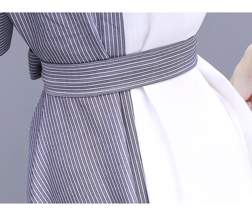 裁缝学苑 AW33韩版不规则拼接裙1:1实物服装纸样剪裁图纸牛皮纸样 商品图3