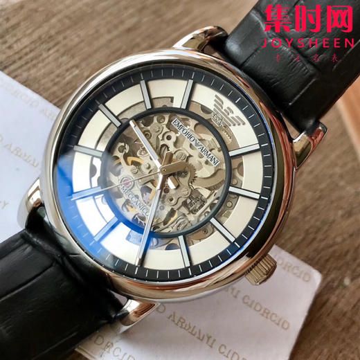 原单阿玛尼AR1981镂空机械男士腕表 商品图3