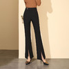 2022长裤阔腿裤女高腰垂感显瘦女裤子时尚女装 秋季休闲裤 女 PXSJ8021 商品缩略图0