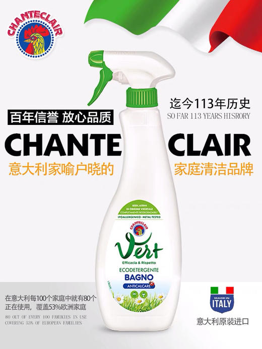 意大利大公鸡-卫浴清洁剂-瓷砖清洗剂去水垢除霉除垢-金卡会员6折 商品图1