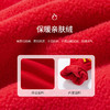 贝贝怡 秋冬女童红色喜庆抓绒保暖上衣可爱时尚卫衣223S3085 商品缩略图6