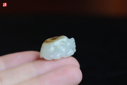 和田玉籽料【貔貅】吊坠 配精美挂绳 商品图3