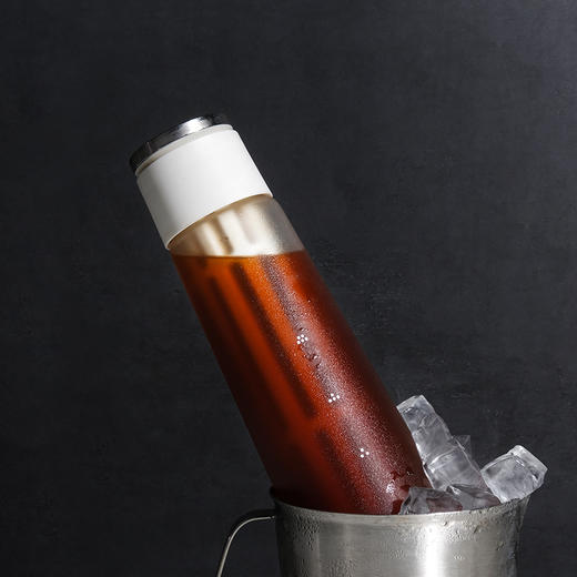 泰摩 冰锥冷泡瓶咖啡冷萃壶家用冷萃杯冰咖啡玻璃壶过滤冷泡茶壶 商品图1