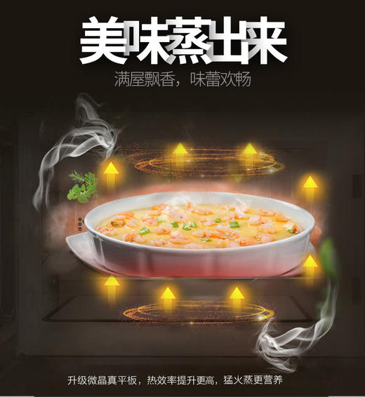 Galanz格兰仕G90F25CSLVIII-C2(G0)家用微波炉变频光波炉不锈钢 商品图7