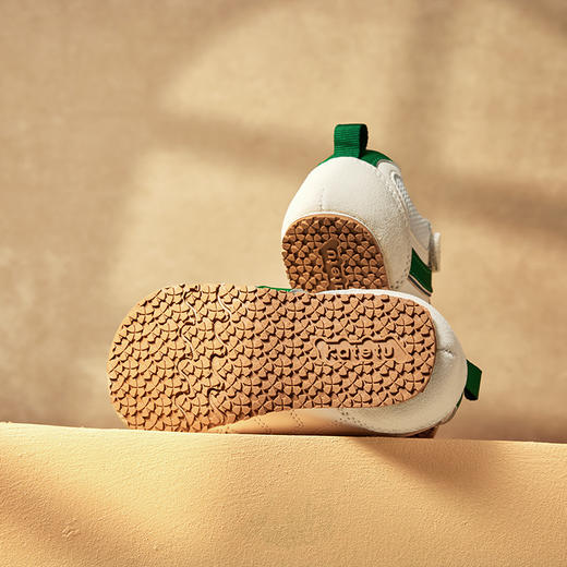 卡特兔复古面包鞋男童鞋儿童运动鞋软底学步宝宝鞋女童机能跑步鞋 商品图3