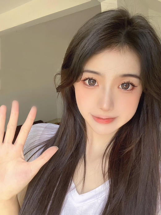 【大直径】4YOUTHCON-冰闪黑茶14.5mm【年抛 0-800度 无525/575】 商品图3