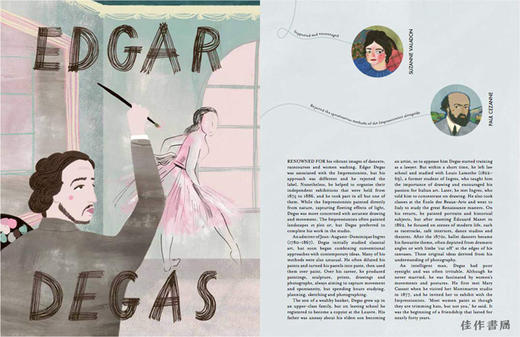 I Know an Artist: The Inspiring Connections between the World's Greatest Artists/我认识一位艺术家：世界上最伟大的艺术家 商品图3