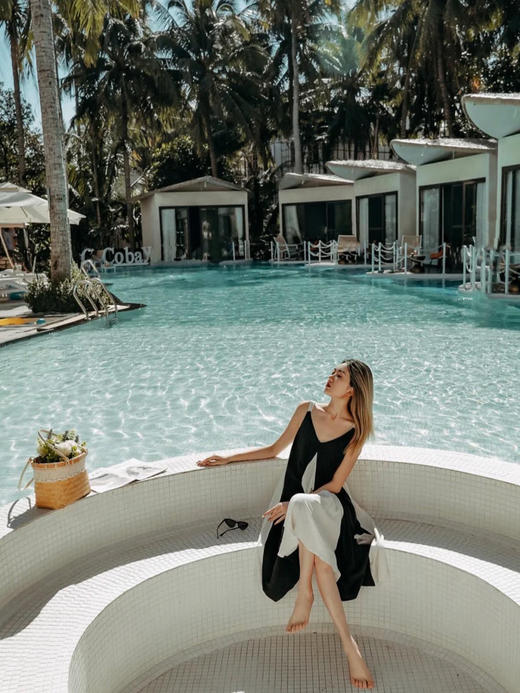 Summerland | Audrey Dress [V领露背连衣裙 SL200435-10] 商品图2