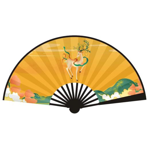一鹿相伴折扇 商品图2