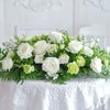 浮华-清爽白绿色系桌花 商品缩略图0