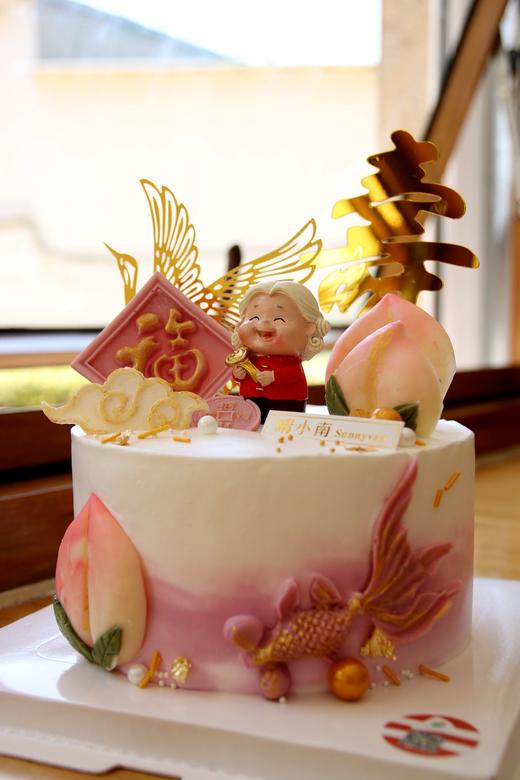 祝寿新款 寿桃奶奶 福如东海寿比南山（下单可备注寿公或寿婆） 商品图1